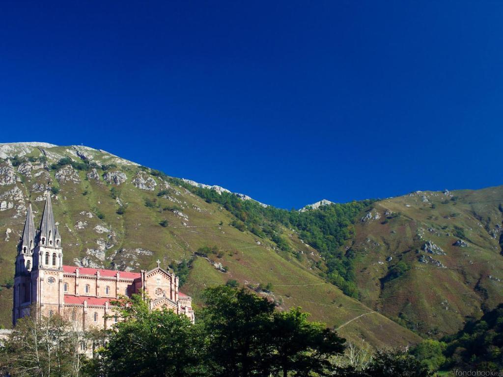 Apartamentos Rurales La Vina Cangas de Onis Bagian luar foto